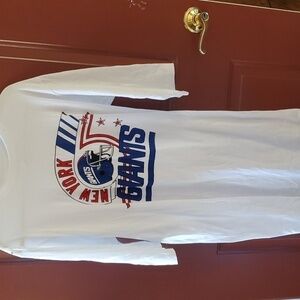NFL VTG Grandover white NY Giant sleep shirt S/M NWT